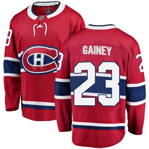 Bob Gainey Youth Fanatics Branded Montreal Canadiens Breakaway Red Home Jersey