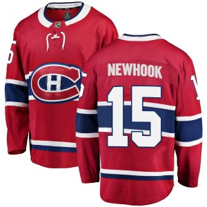 Alex Newhook Youth Fanatics Branded Montreal Canadiens Breakaway Red Home Jersey