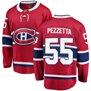 Michael Pezzetta Youth Fanatics Branded Montreal Canadiens Breakaway Red Home Jersey