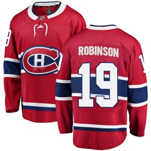 Larry Robinson Youth Fanatics Branded Montreal Canadiens Breakaway Red Home Jersey
