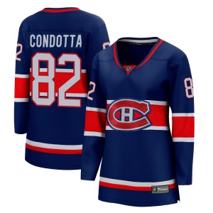 Lucas Condotta Women's Fanatics Branded Montreal Canadiens Breakaway Blue 2020/21 Special Edition Jersey