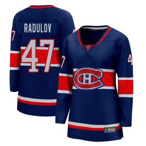 Alexander Radulov Women's Fanatics Branded Montreal Canadiens Breakaway Blue 2020/21 Special Edition Jersey