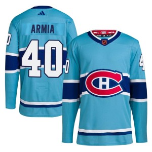 Joel Armia Youth Adidas Montreal Canadiens Authentic Light Blue Reverse Retro 2.0 Jersey