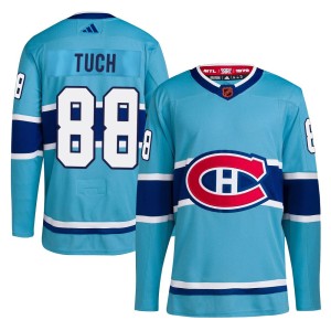 Luke Tuch Youth Adidas Montreal Canadiens Authentic Light Blue Reverse Retro 2.0 Jersey