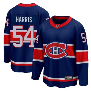 Jordan Harris Men's Fanatics Branded Montreal Canadiens Breakaway Blue 2020/21 Special Edition Jersey
