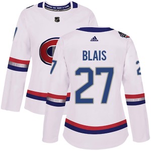 Sammy Blais Women's Adidas Montreal Canadiens Authentic White 2017 100 Classic Jersey