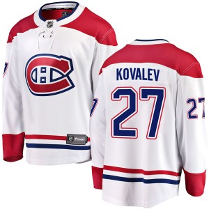 Alexei Kovalev Men's Fanatics Branded Montreal Canadiens Breakaway White Away Jersey