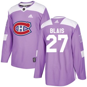 Sammy Blais Youth Adidas Montreal Canadiens Authentic Purple Fights Cancer Practice Jersey