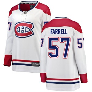 Sean Farrell Women's Fanatics Branded Montreal Canadiens Breakaway White Away Jersey