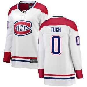 Luke Tuch Women's Fanatics Branded Montreal Canadiens Breakaway White Away Jersey