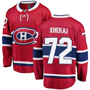 Arber Xhekaj Men's Fanatics Branded Montreal Canadiens Breakaway Red Home Jersey