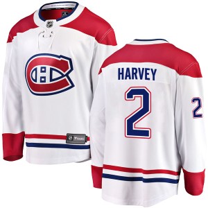 Doug Harvey Youth Fanatics Branded Montreal Canadiens Breakaway White Away Jersey