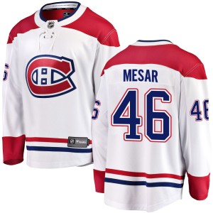 Filip Mesar Youth Fanatics Branded Montreal Canadiens Breakaway White Away Jersey