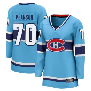 Tanner Pearson Women's Fanatics Branded Montreal Canadiens Breakaway Light Blue Special Edition 2.0 Jersey