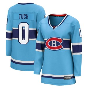 Luke Tuch Women's Fanatics Branded Montreal Canadiens Breakaway Light Blue Special Edition 2.0 Jersey