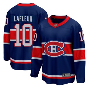 Guy Lafleur Youth Fanatics Branded Montreal Canadiens Breakaway Blue 2020/21 Special Edition Jersey