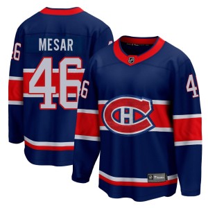 Filip Mesar Youth Fanatics Branded Montreal Canadiens Breakaway Blue 2020/21 Special Edition Jersey