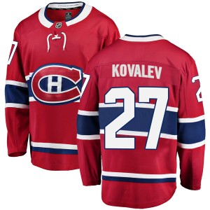 Alexei Kovalev Youth Fanatics Branded Montreal Canadiens Breakaway Red Home Jersey