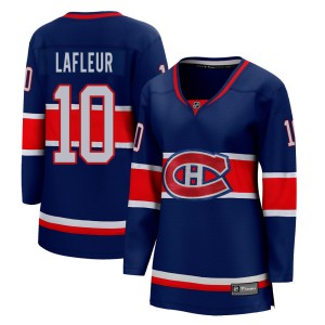 Guy Lafleur Women's Fanatics Branded Montreal Canadiens Breakaway Blue 2020/21 Special Edition Jersey