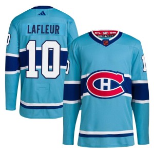 Guy Lafleur Youth Adidas Montreal Canadiens Authentic Light Blue Reverse Retro 2.0 Jersey