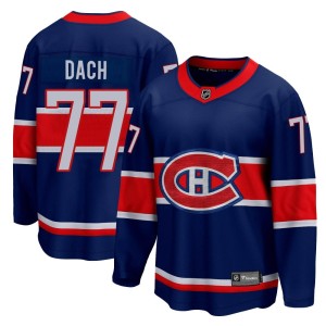 Kirby Dach Men's Fanatics Branded Montreal Canadiens Breakaway Blue 2020/21 Special Edition Jersey