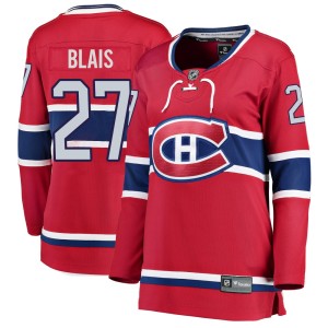 Sammy Blais Women's Fanatics Branded Montreal Canadiens Breakaway Red Home Jersey